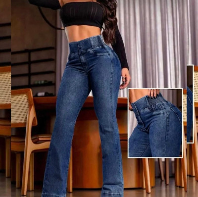 BELİ LASTİKLİ İSPANYOL LACİVERT