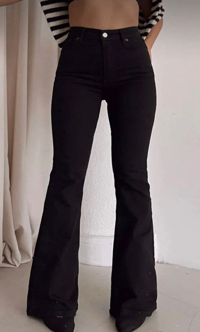 Siyah İspanyol Jean